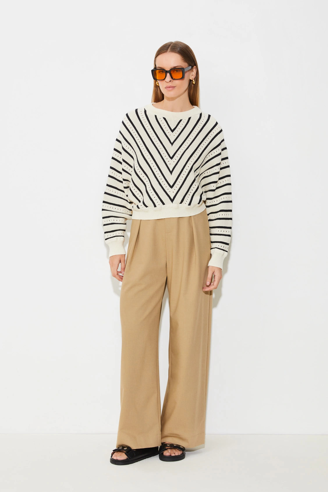 Pheana Sweater in Blanc Casse