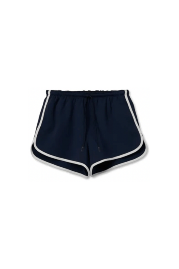 Pureform Dolphin Shorts in Navy/Ivory