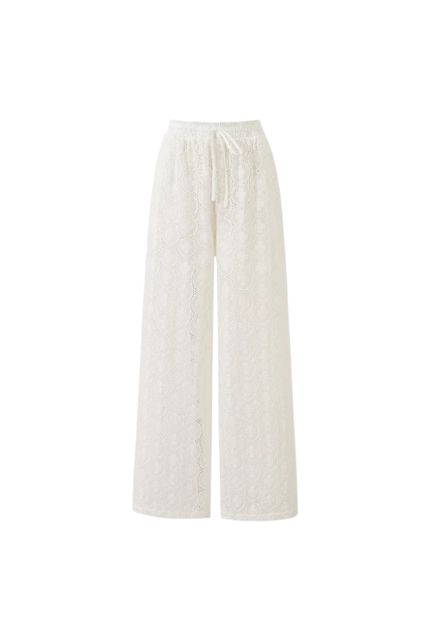 Francesco Pio Pant in Blanc
