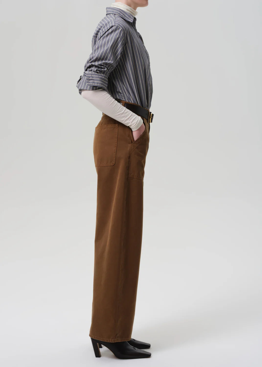 Ayla Cargo Pant in Bronze
