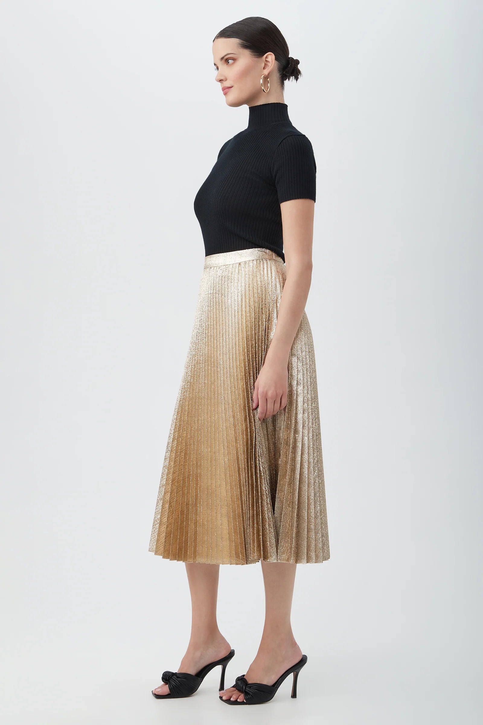 Faye Skirt in Gold