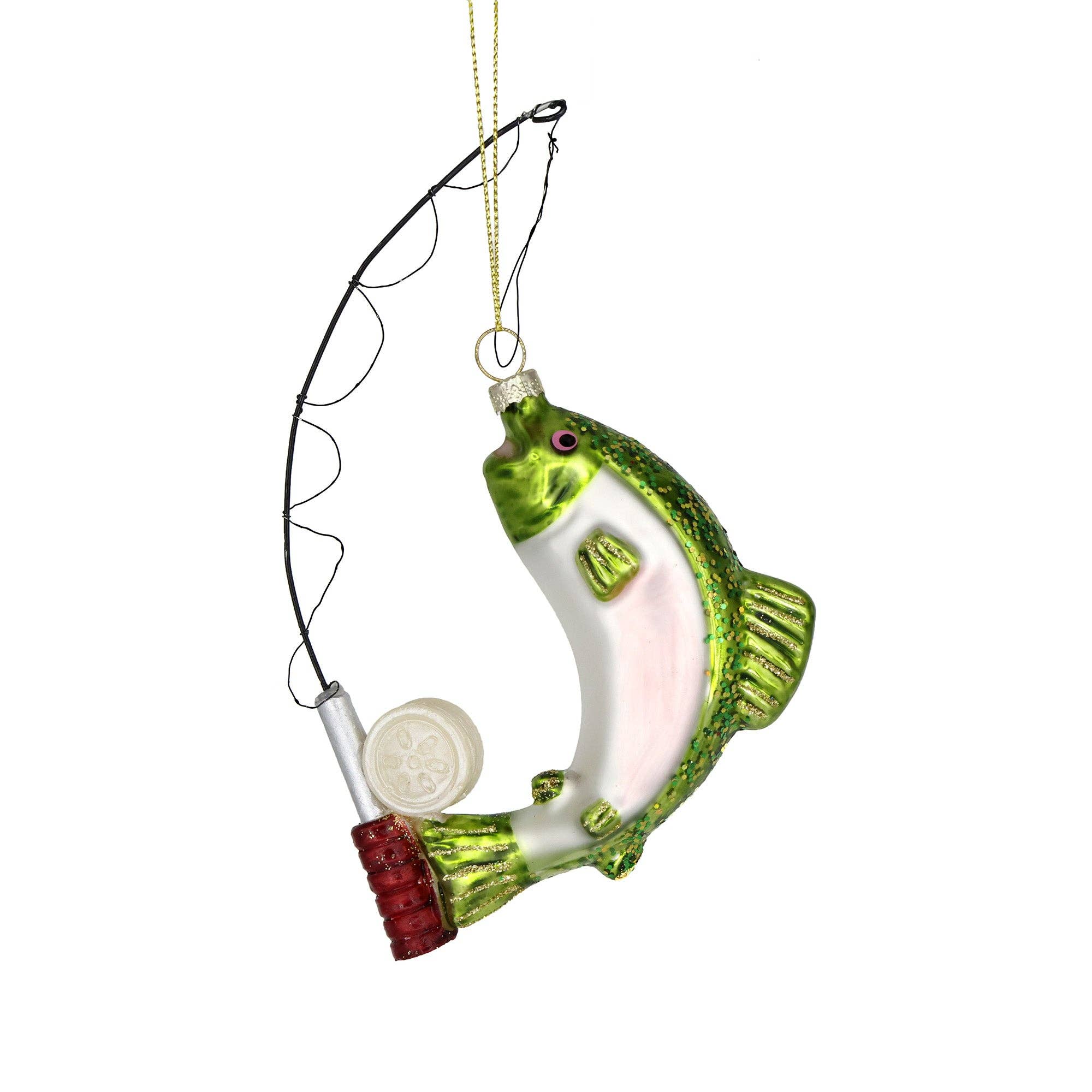 Fishing Christmas Ornament