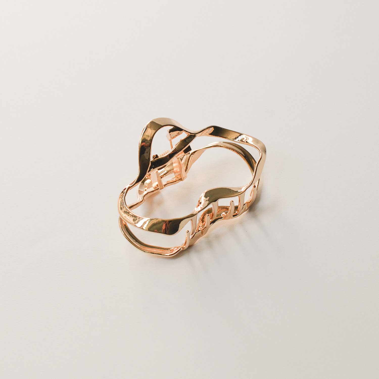 Wave Hair Claw Clip | Gold