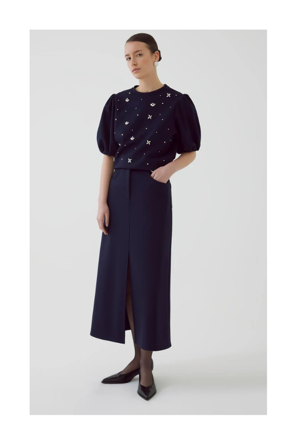 Arnaldo K. Skirt in Navy