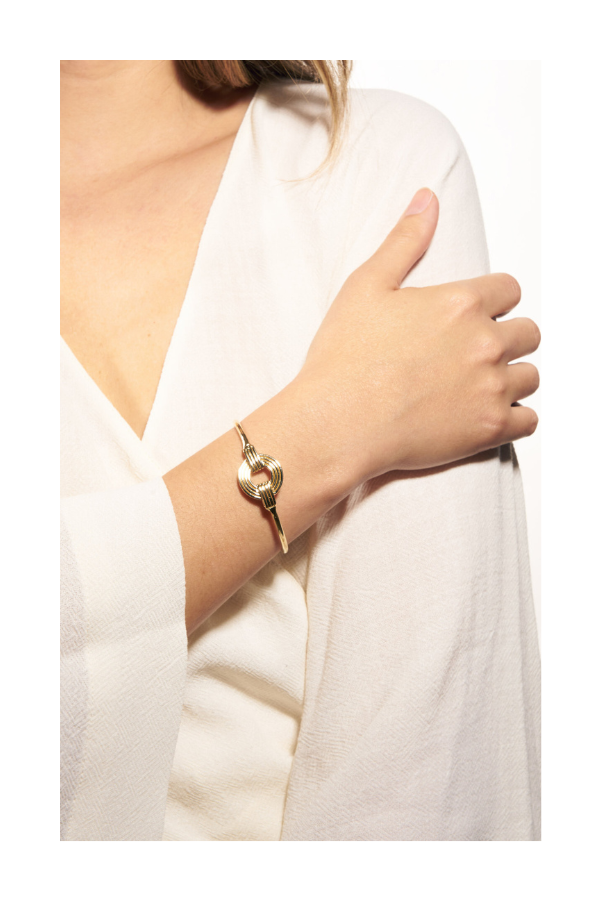 Helios Bracelet in Brass