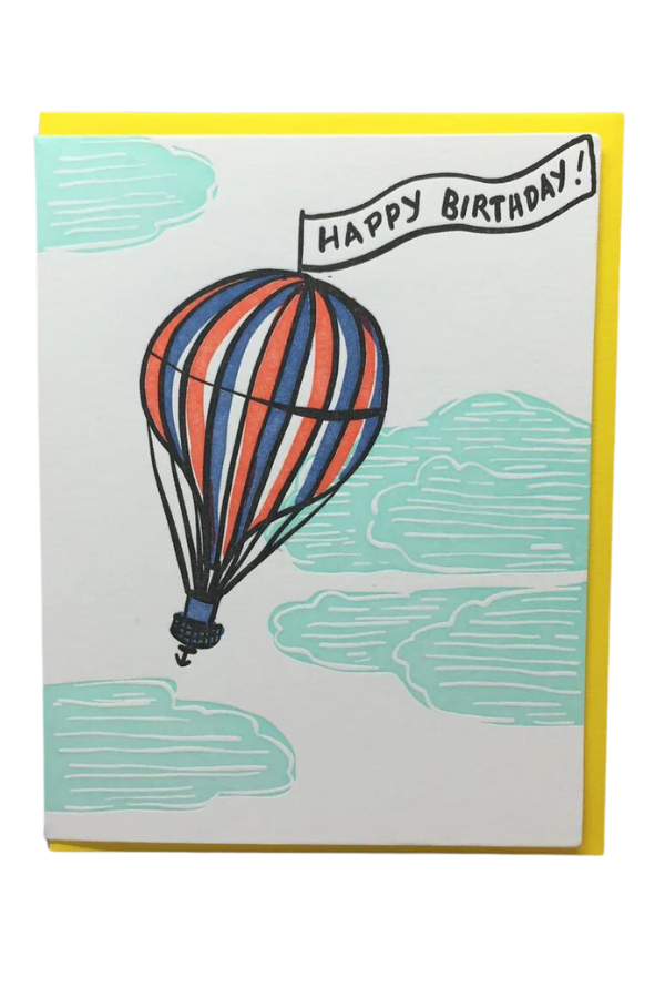 B-day Balloon Card
