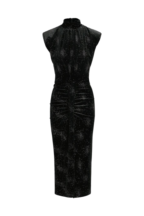Exotic Sparkling Dress in Black