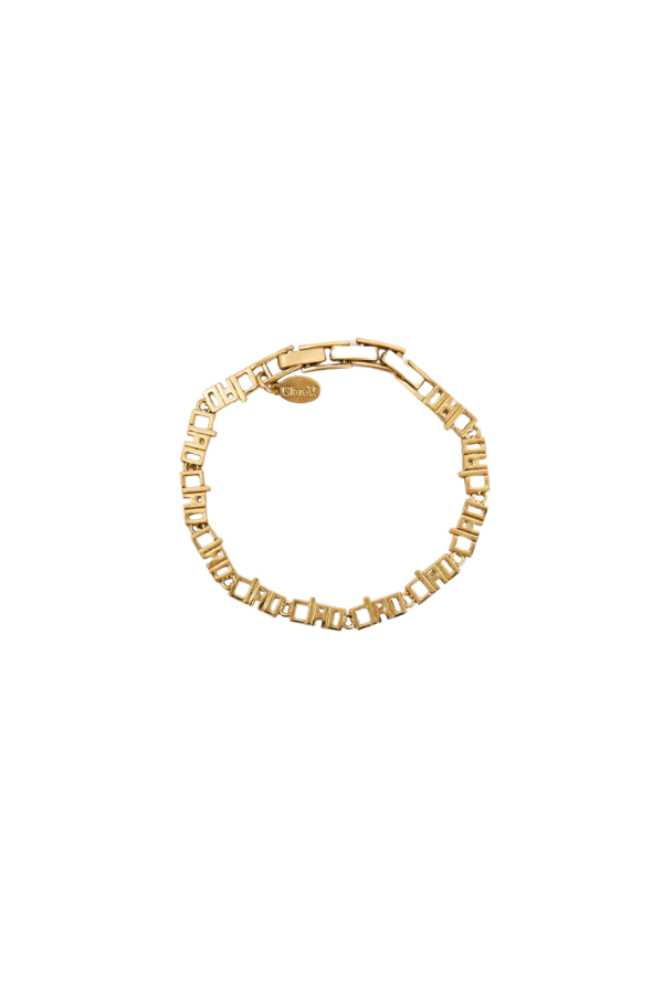 Ciao Chain Bracelet in Vintage Gold