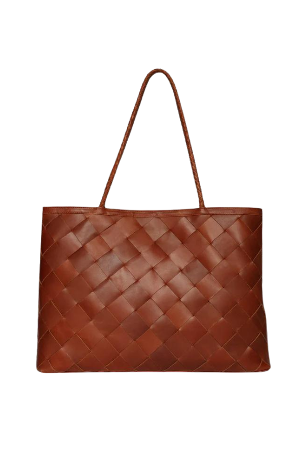 Gabrielle Bag in Grande Weave Sienna