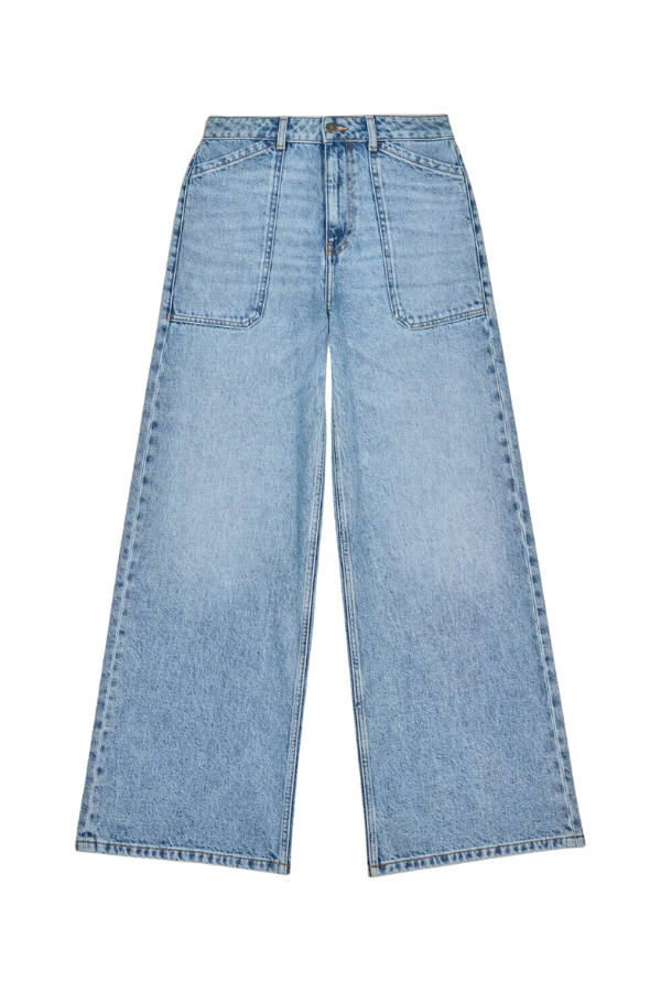 Mellou Jean in Light Used Blue