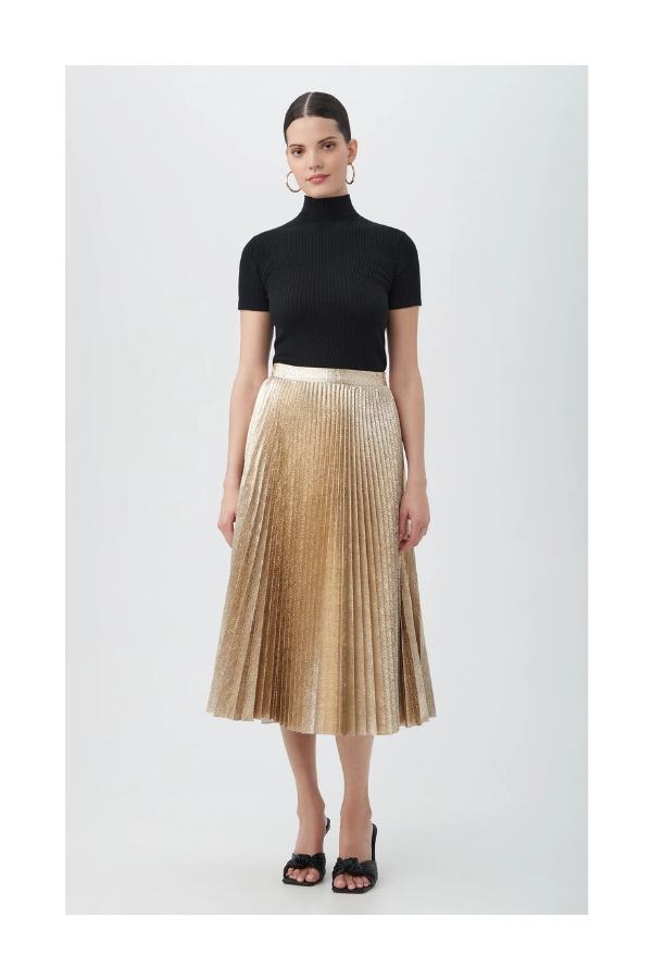 Faye Skirt in Gold