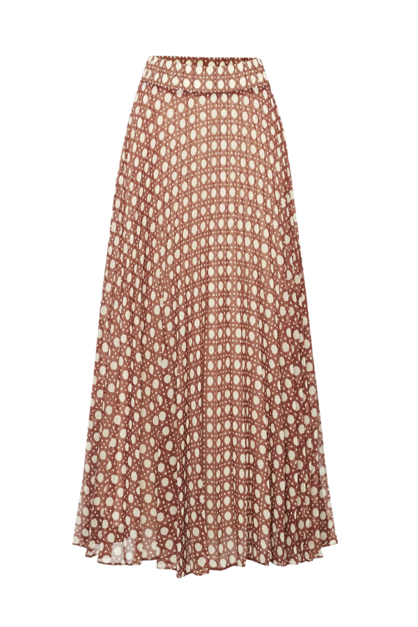 Anita Skirt in Bone Coffee