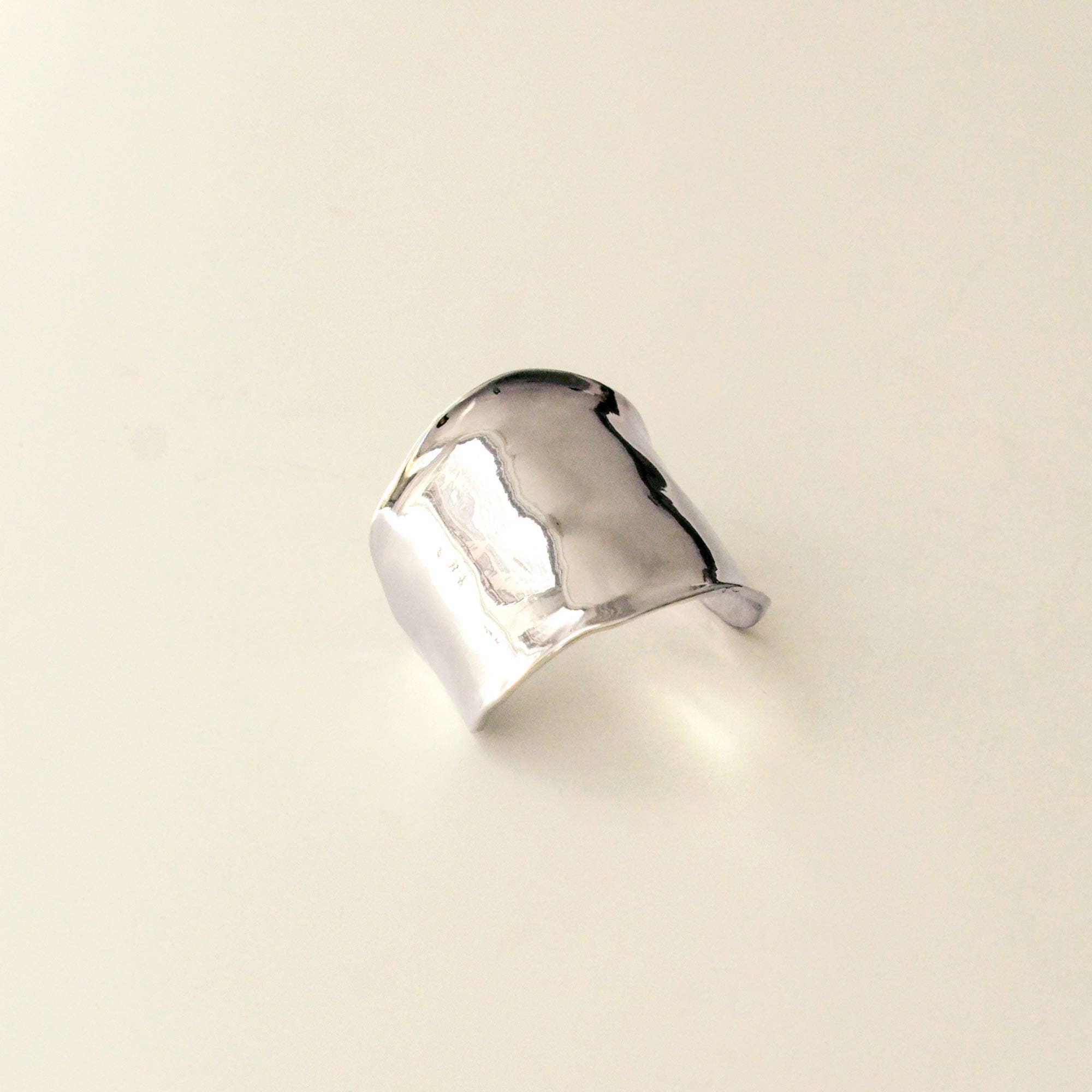 Metal Hair Ponytail Cuff Stick | Silver