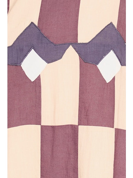 Cassis Dress in Plum Origami