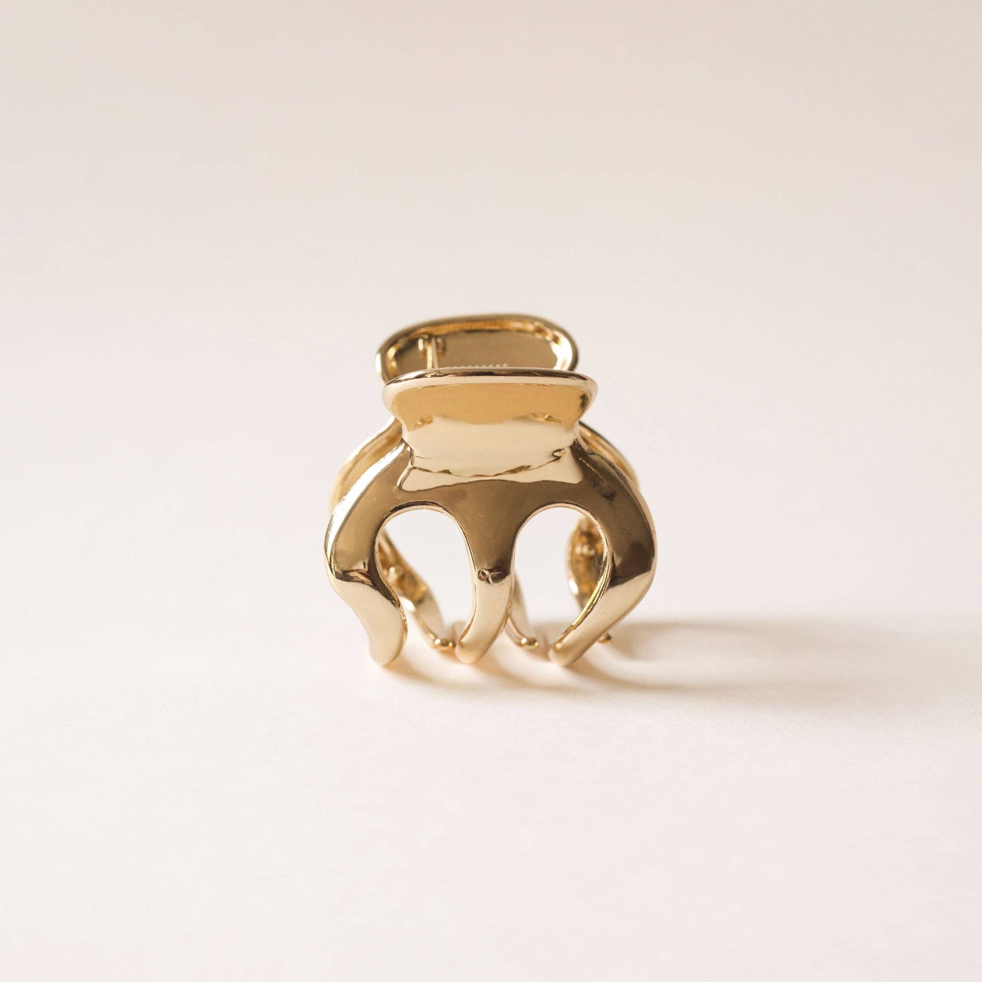 Metal Hair Claw Clip | Gold