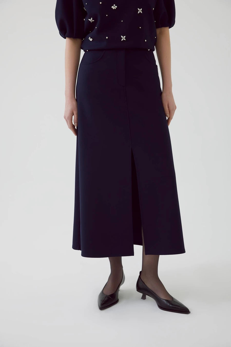 Arnaldo K. Skirt in Navy