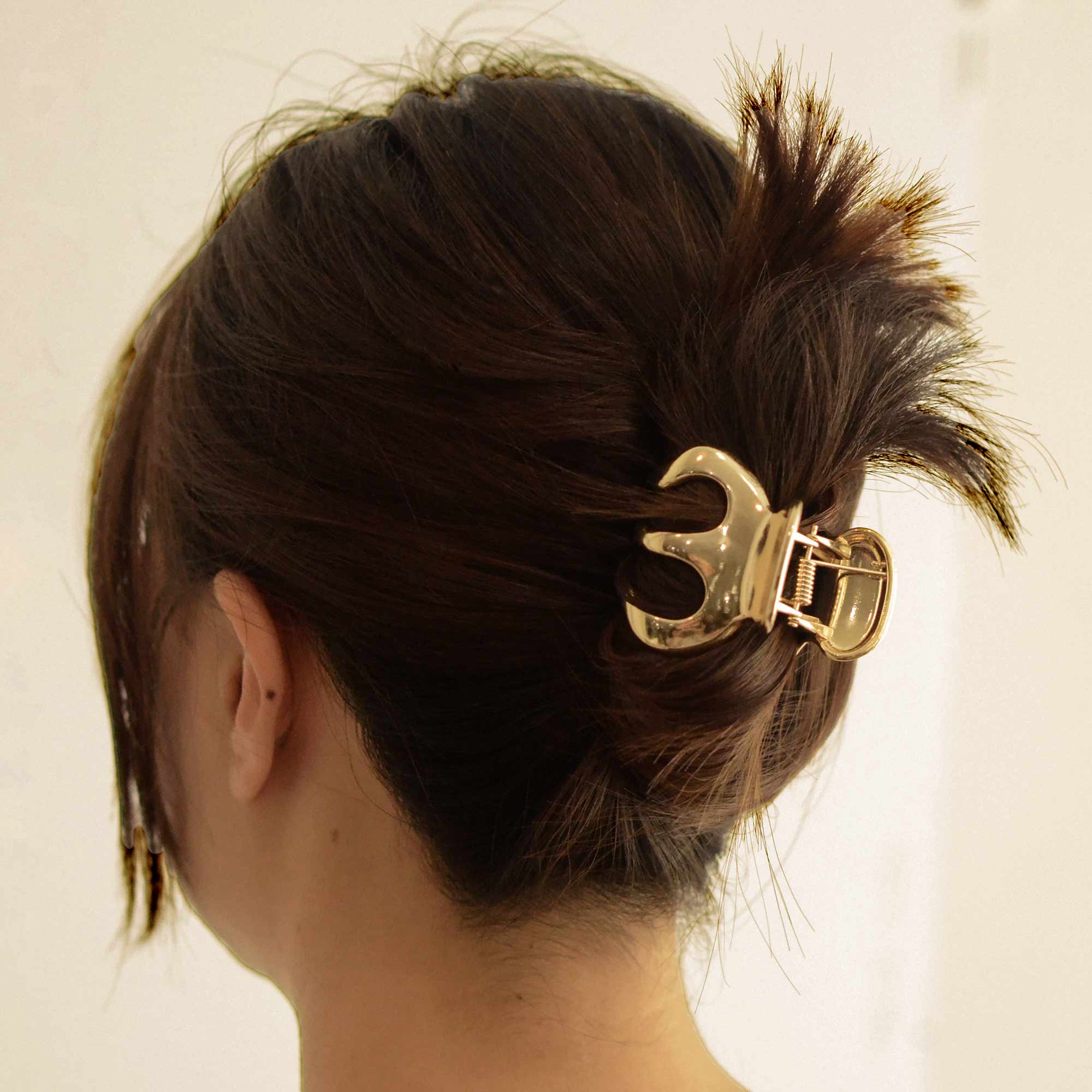 Metal Hair Claw Clip | Gold