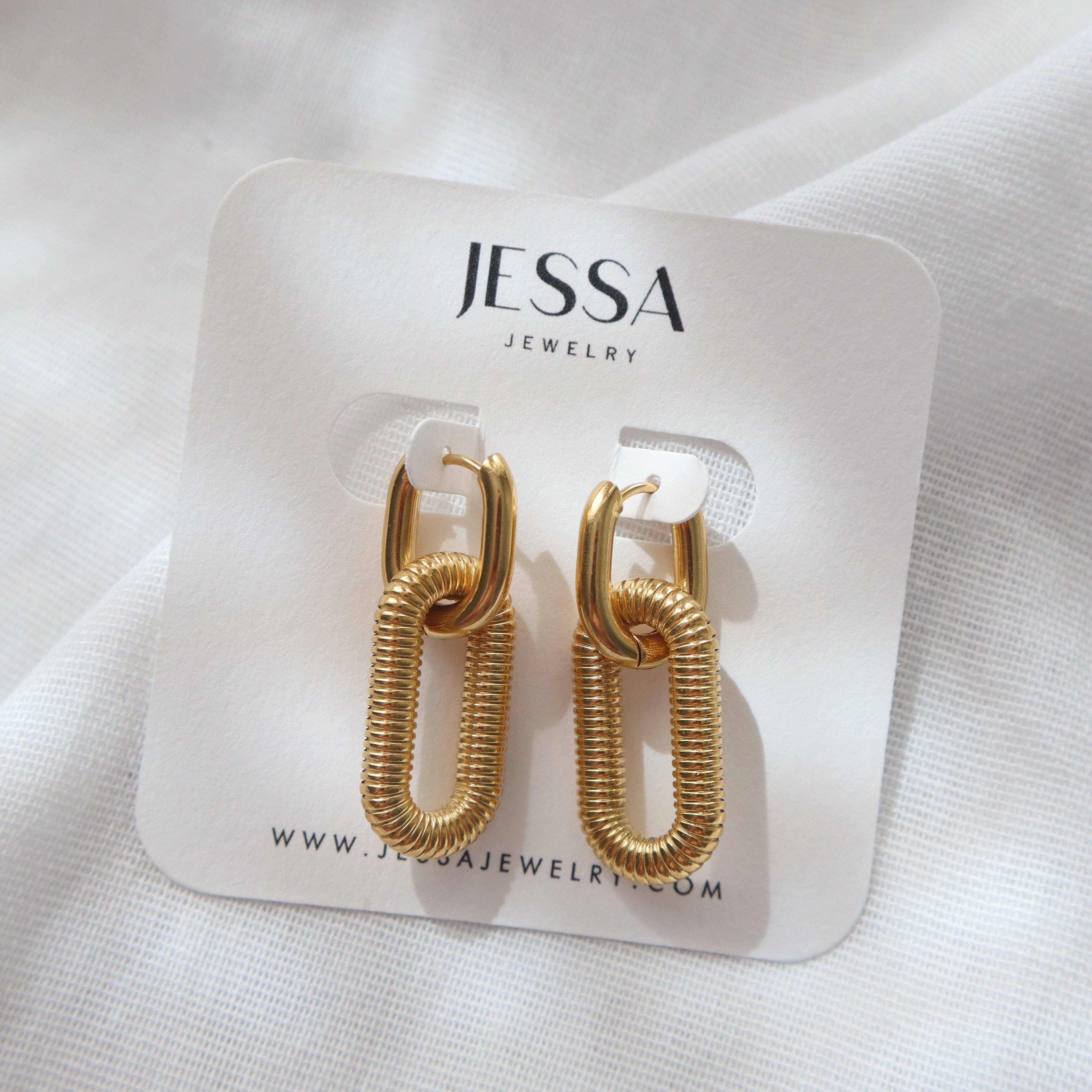 Ivy Drop Earrings | Statement Earrings