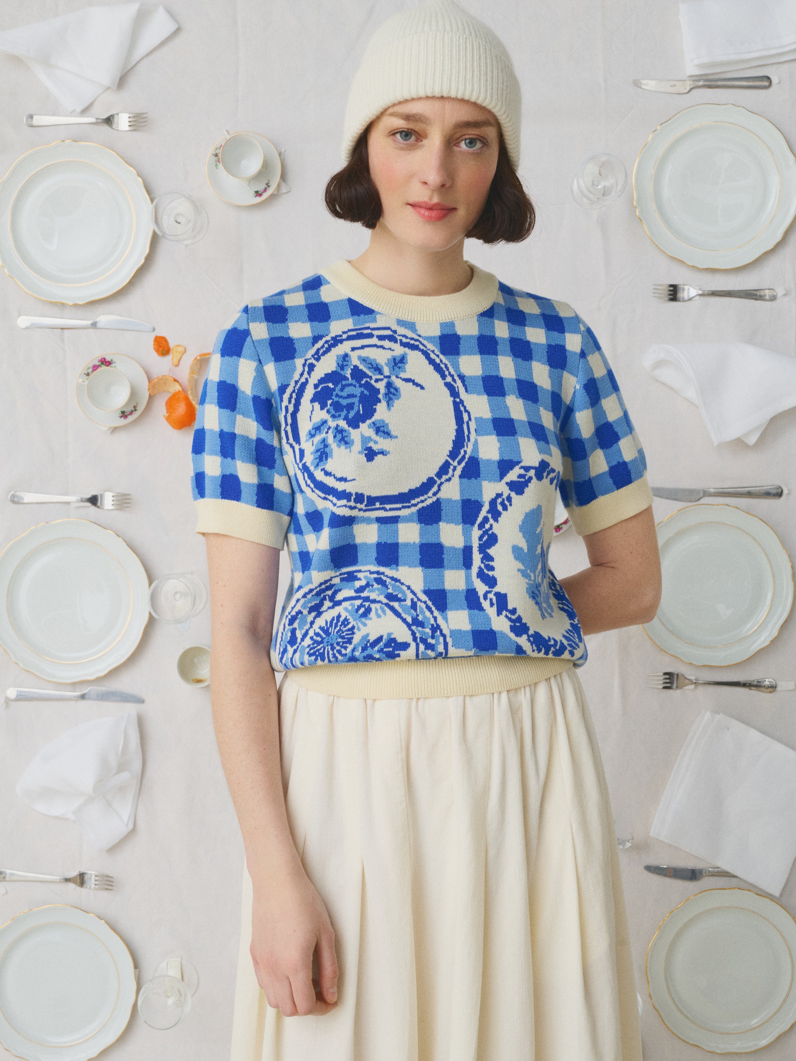 Axelle Sweater in Blue