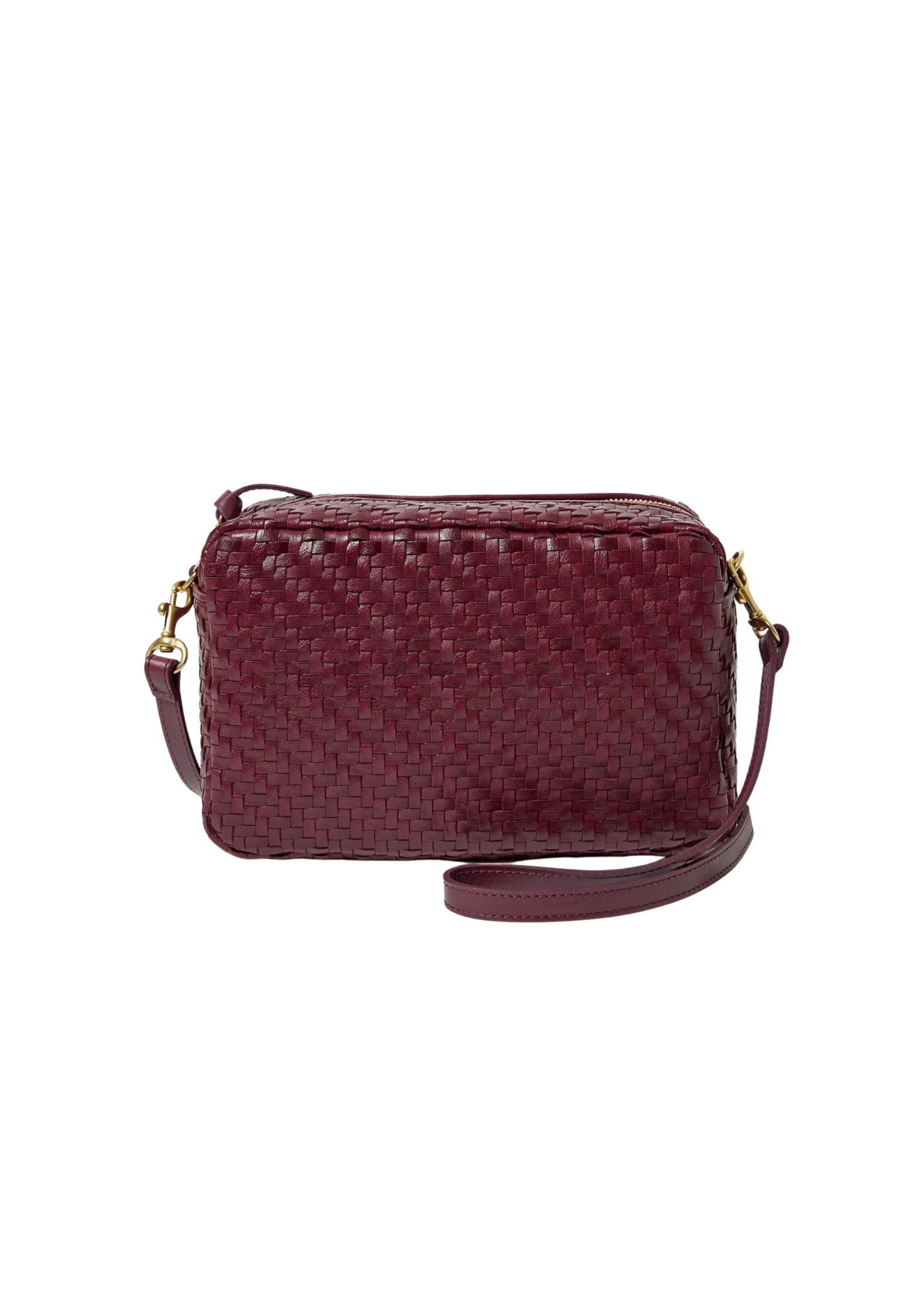 Marisol Woven Zig Zag in Cassis