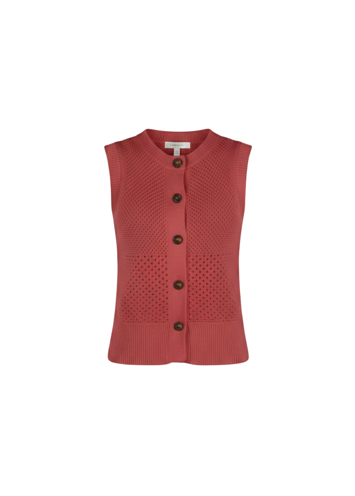 Mix Pointelle Tank in Moroccan