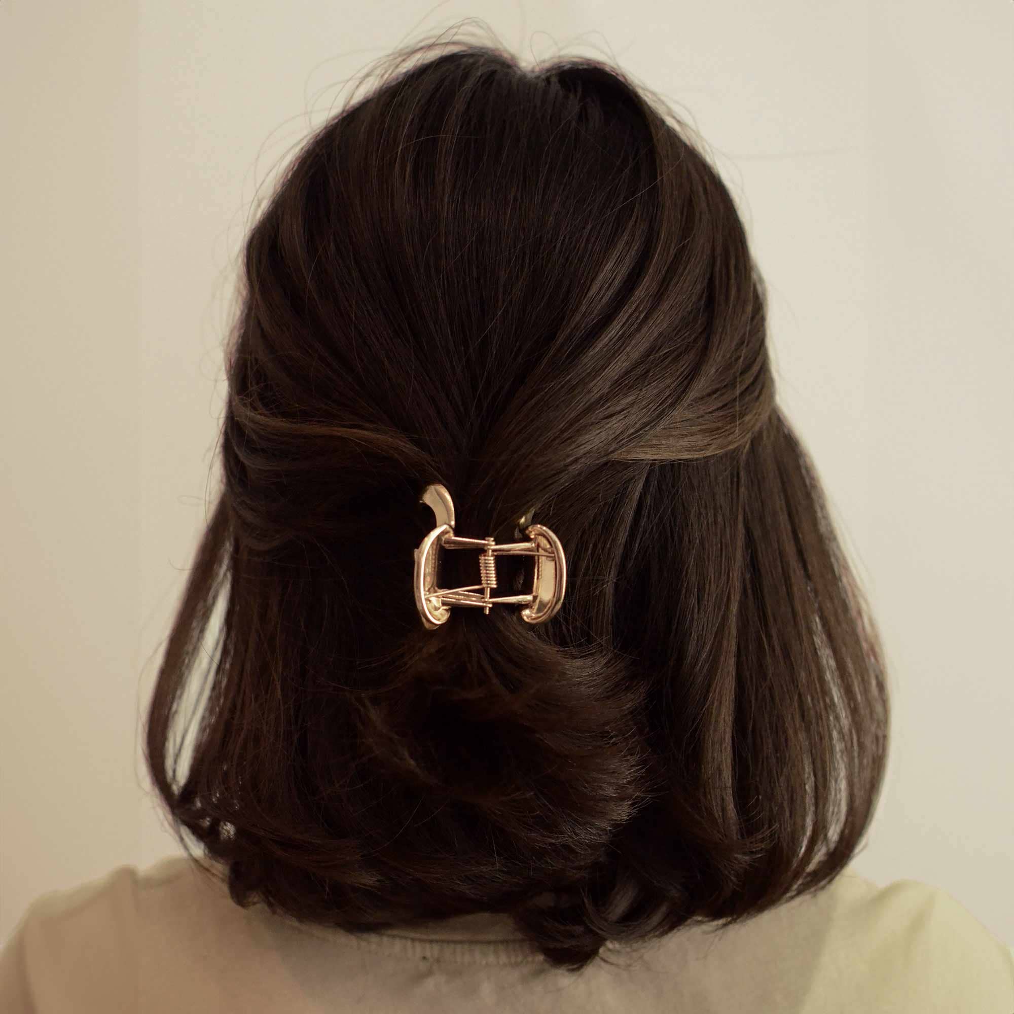 Metal Hair Claw Clip | Gold