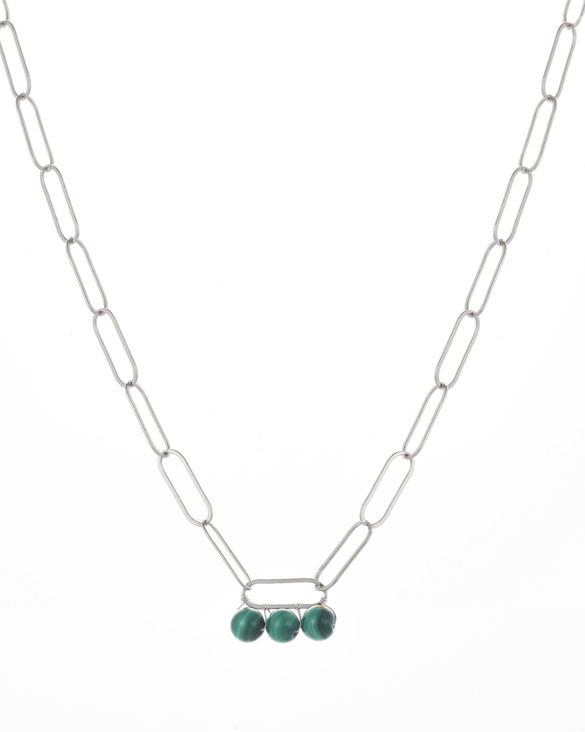 Brylee Necklace: Gold