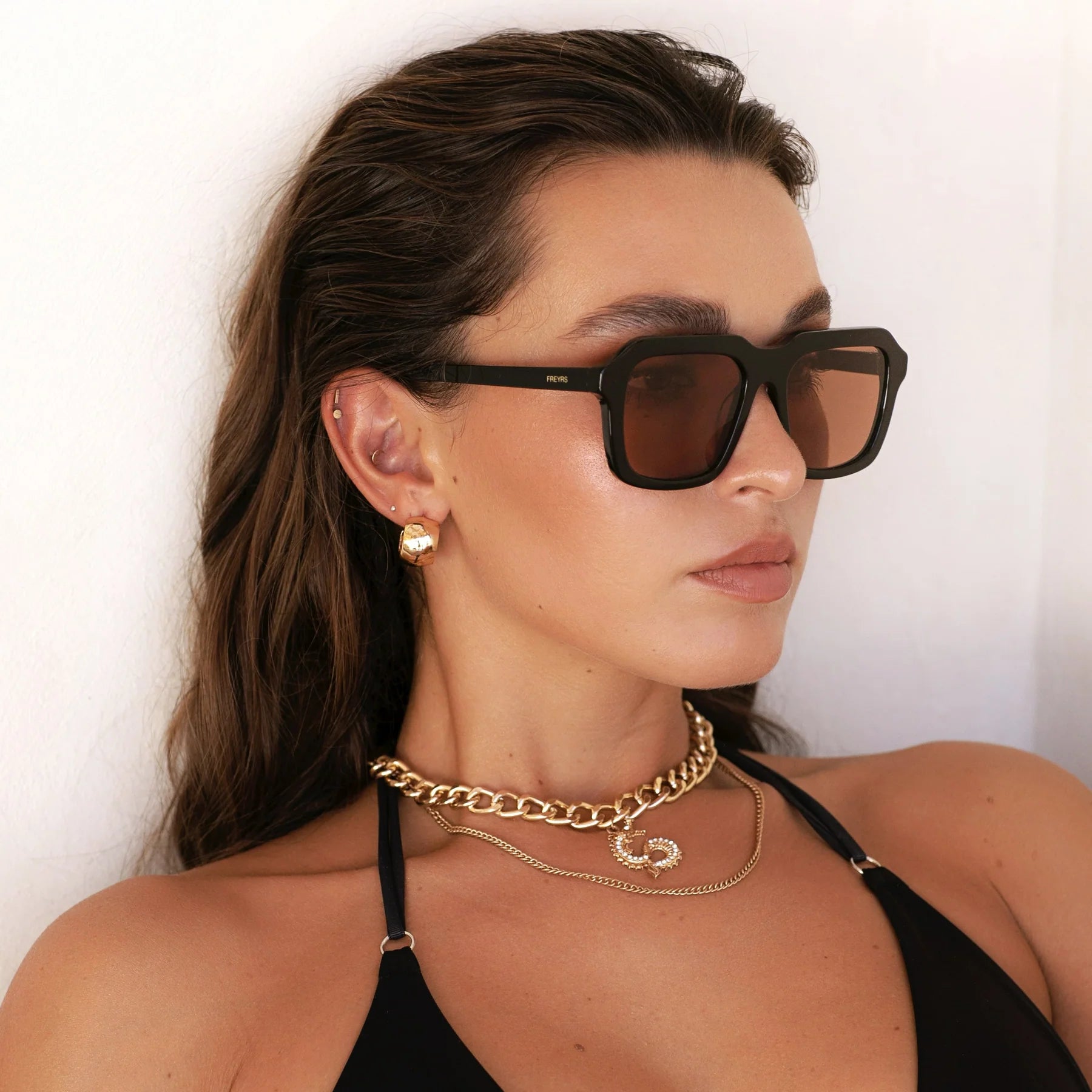 Charlie Acetate Uni Rect Sun Black