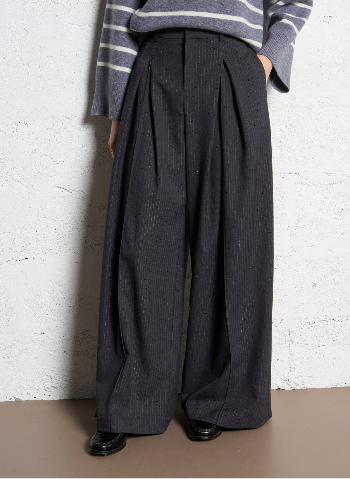 Julio Pants in Gris Chine