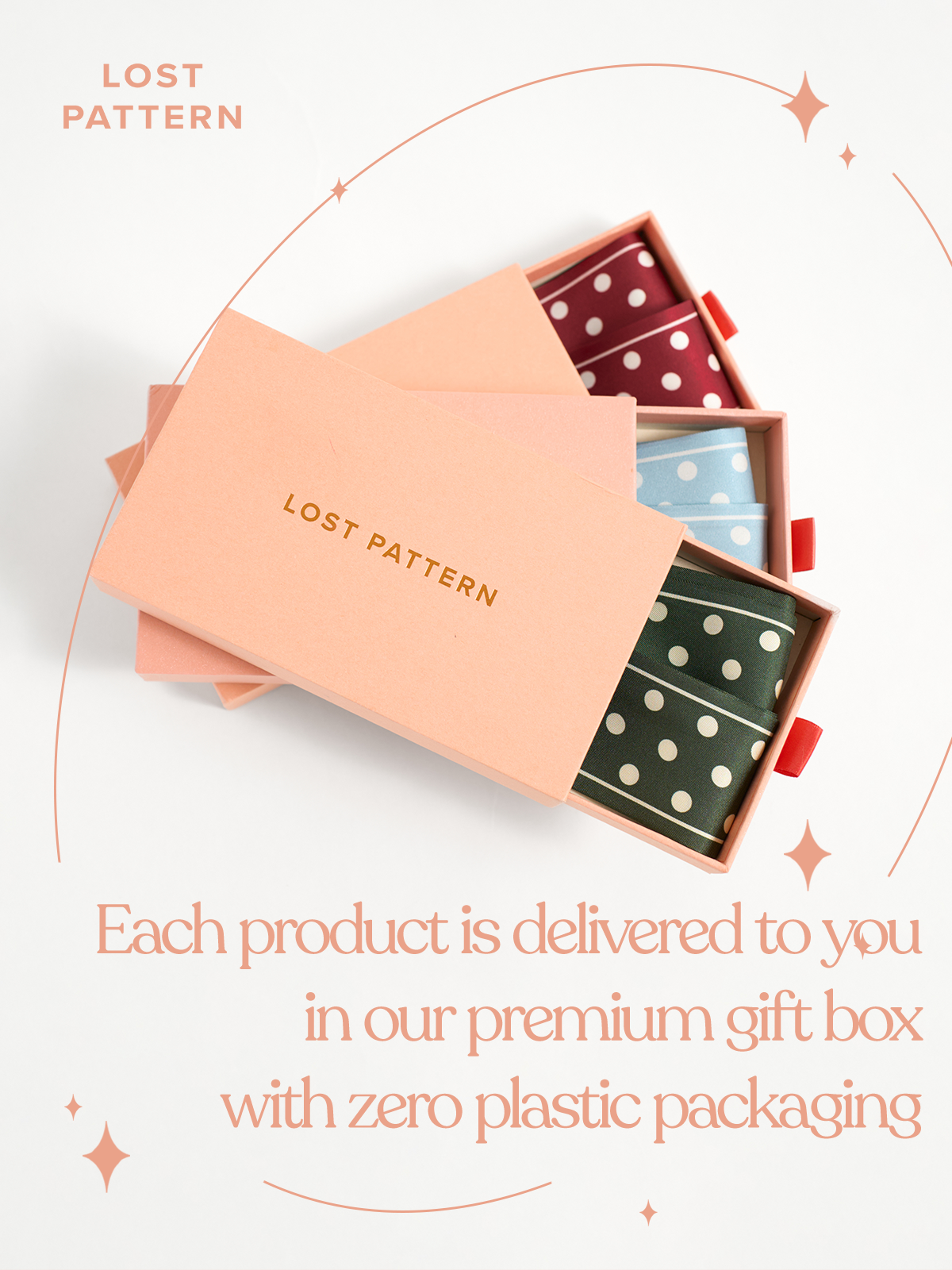 "Retro Polka" Silk Skinny Scarf - Burgundy: Burgundy