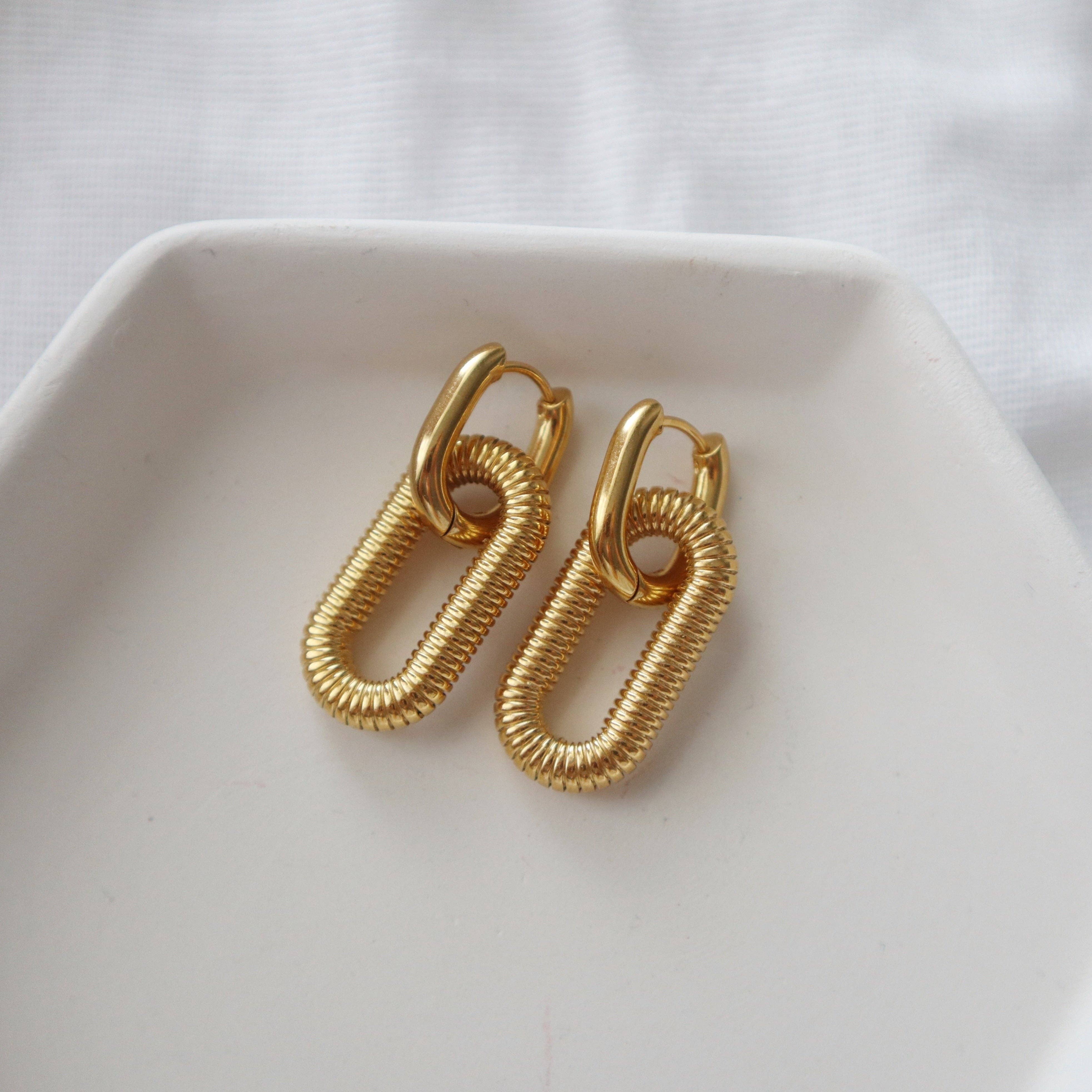 Ivy Drop Earrings | Statement Earrings