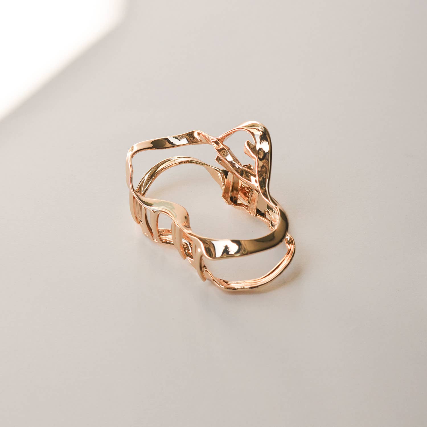 Wave Hair Claw Clip | Gold