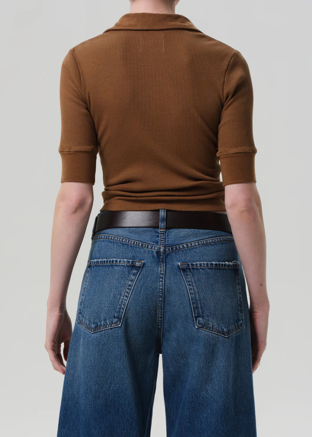 Amina Polo Shirt in Manuka