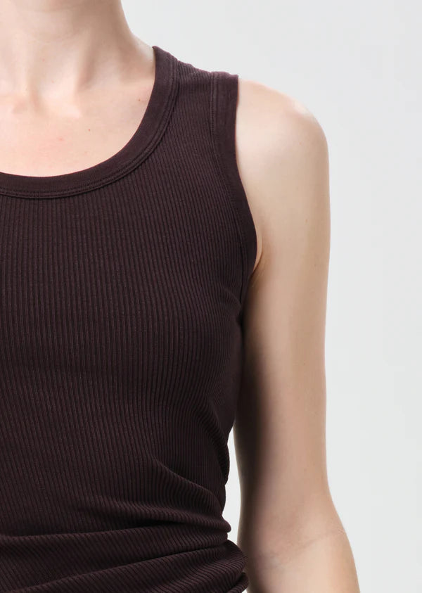 Twisted Poppy Tank in Tone