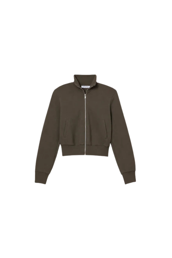 Milana Pureform Track Jacket in Dark Olive