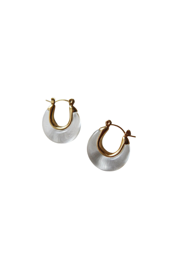 Millie Acrylic Hoops