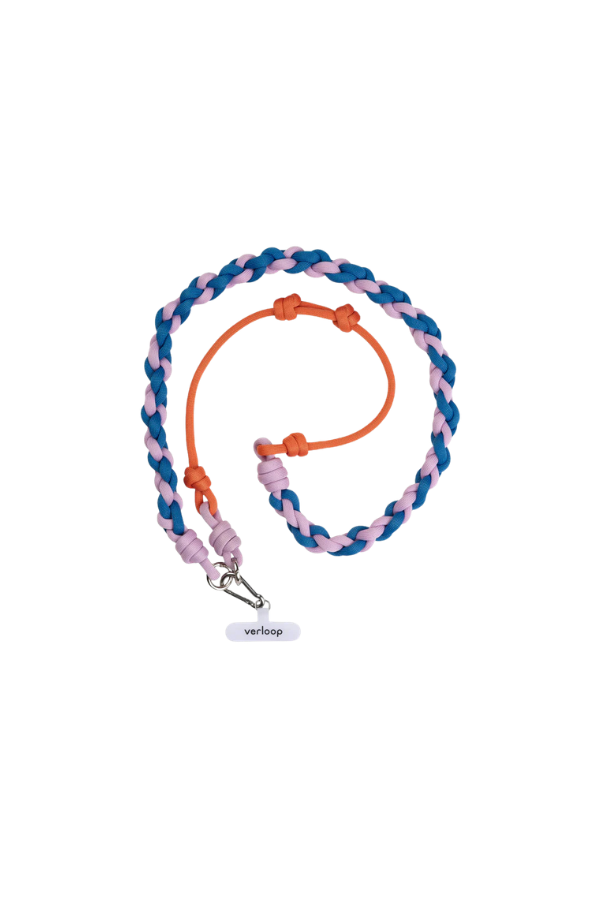 Trio Adjustable Phone Strap in Cobalt Lilac