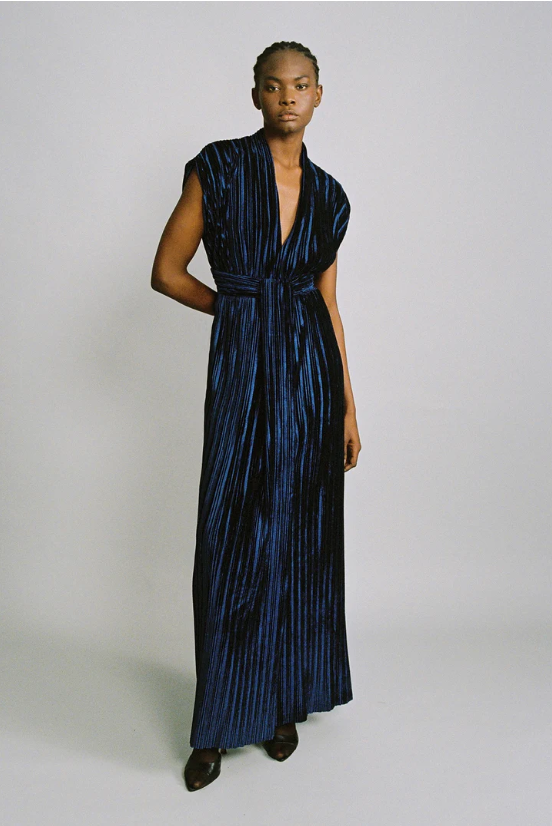 Antares Dress in Navy