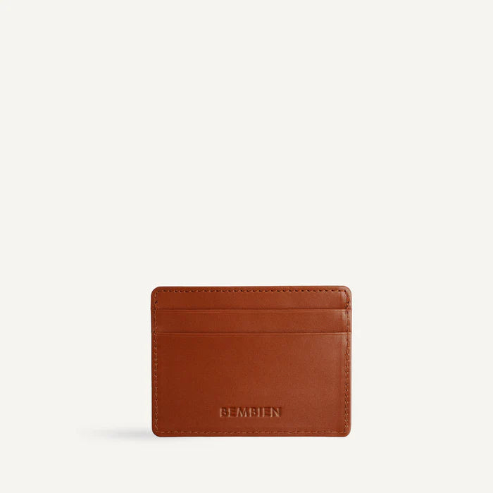 Nico Card Case in Copper x Sienna Check