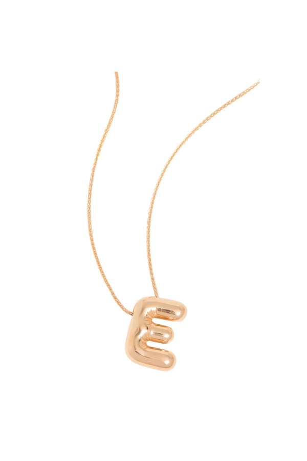 Necklace Balloon Letter E