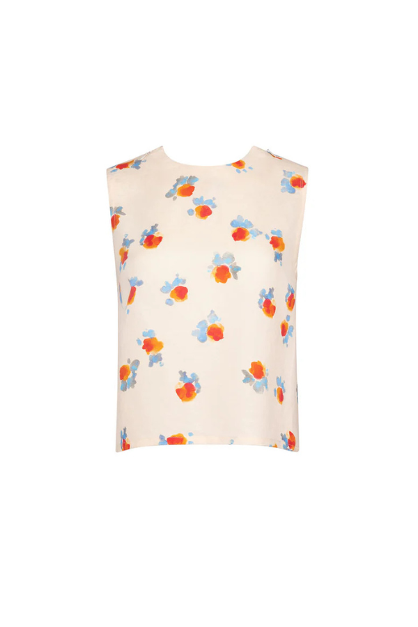 Luna Top in Watercolor Floral