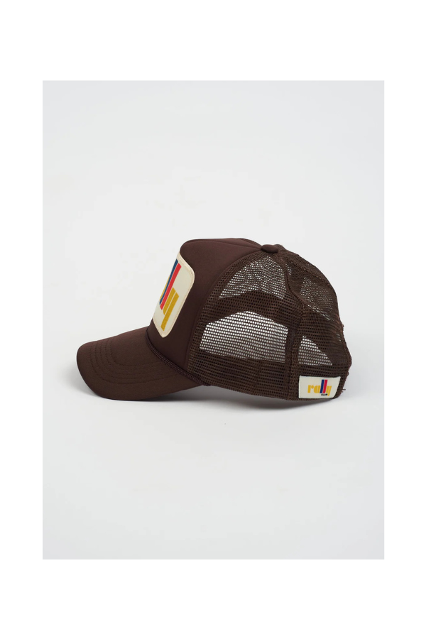 Mother Trucker Hat in Brown