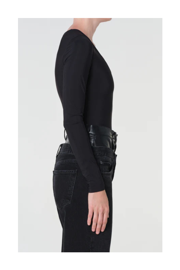 Clem Bodysuit in Black