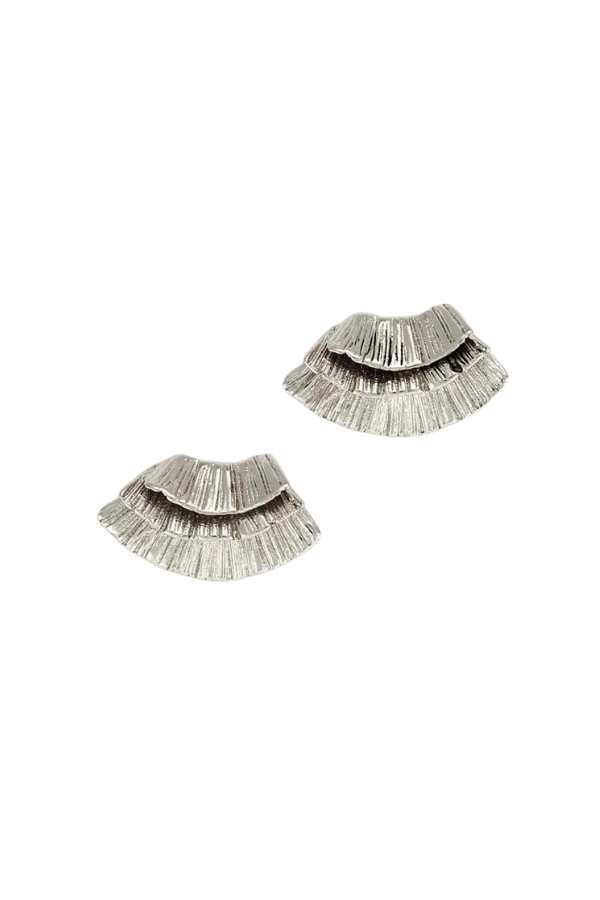 Mini Bloom Earrings in Sterling Silver