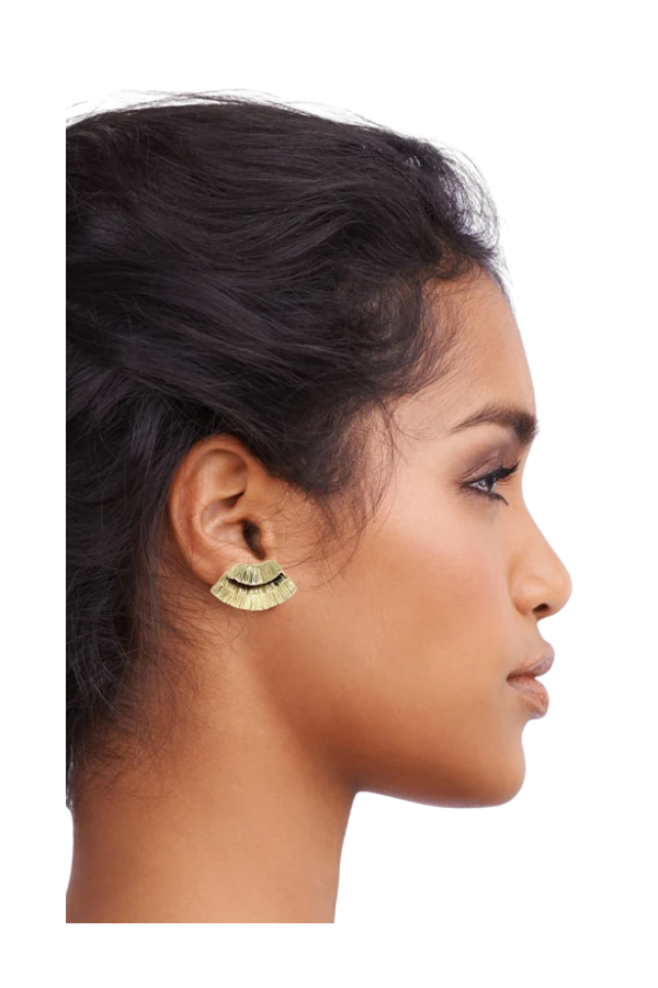 Mini Bloom Earrings in Gold