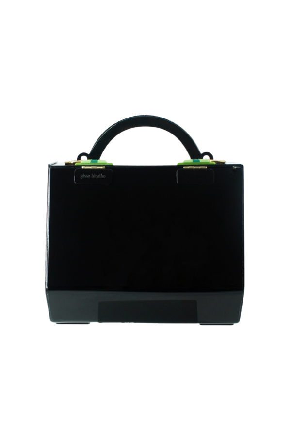 Scarab Trunk Clutch in Pink