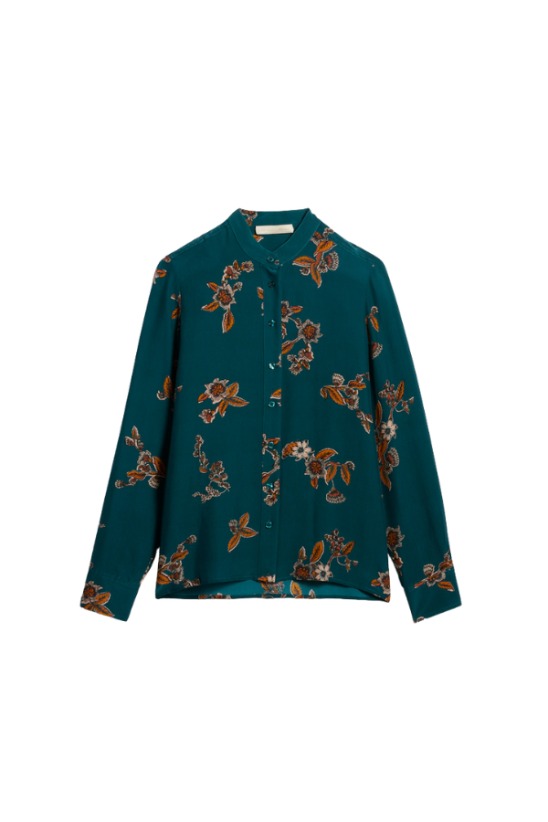 Fable Top in Bleu Canard