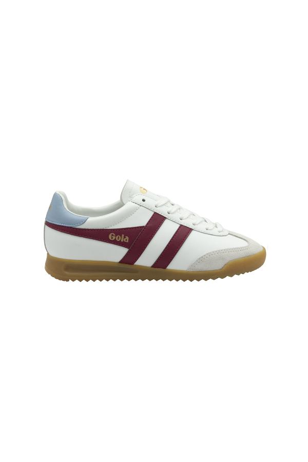 Women's Torpedo Leather Sneakers in White/Cerise/Air