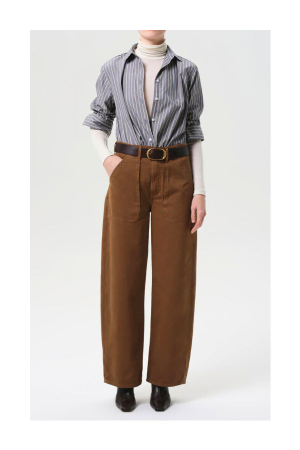 Ayla Cargo Pant in Bronze
