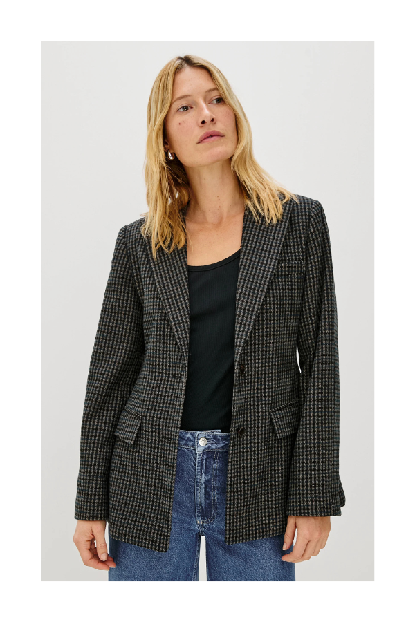 Doris Blazer in Glasgow Check